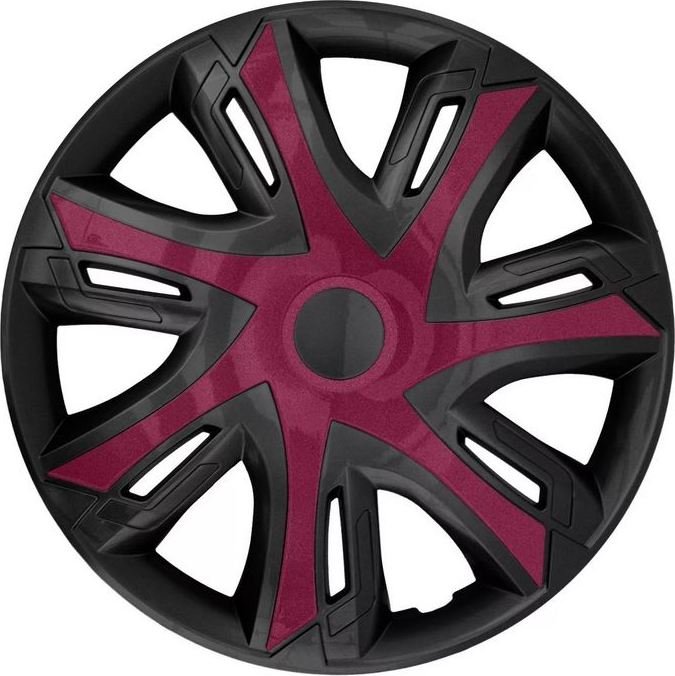 Wieldoppen Voor De Auto, 4-delige Set, Geschikt Voor Alle Stalen Velgen Instelbare Borgring 15 Inch Zwart Zilver