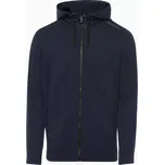 PORSCHE DESIGN Leisure Jacket Bunda volnočasová sportovní na zip s kapucí tmavě modrá (Pohodlná volnočasová bunda s nastavitelnou kapucí a tkaným lemem na rukávech.)