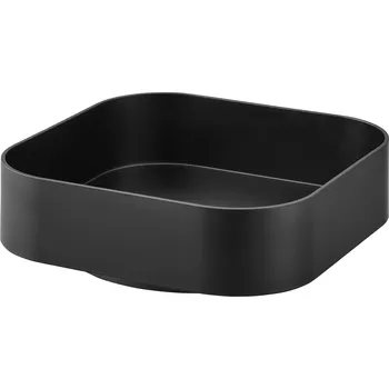 Yamazaki Tower 2199 otočný zásobník 20 x 20 x 6,3 cm černý