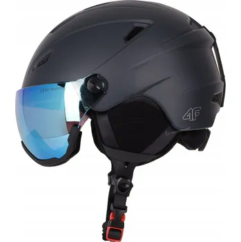 4F LYŽAŘSKÁ PŘILBA S VIZÍREM vel S/M 55-59 Cm