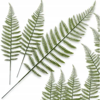 umělá květina Umělé květy větvička 10 ks umělá kapradina kapradinky sada rostlina 30 cm