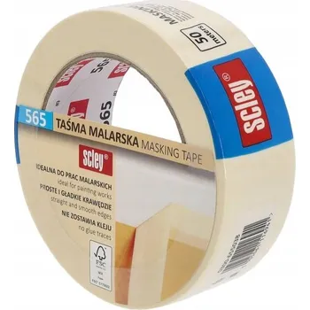 Lepicí páska Maskovací páska Scley 38mm x 50m *565* dlouhá pro ostré okraje barev
