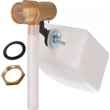 Ventil Mosazný plovákový ventil se závitem 3/4 MTM s plovákem pro nádrž myčky
