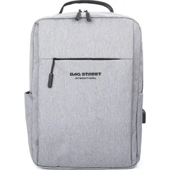 Městský batoh Batoh na notebook 15,5" pro práci na vysoké škole s USB portem pro muže, dámský