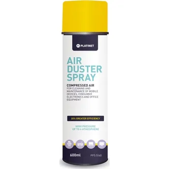 Čistící sada Stlačený vzduch Platinet 600 ml