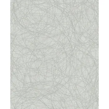 Tapeta Šedá vinylová tapeta – kruhy