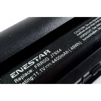 Baterie k notebooku Enestar baterie pro DELL 312-1239, 0F7W7V, 09K6P