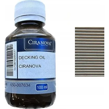 Olej na dřevo Olej na terasy 0,1 l Odstín světlý dub (Light Oak) 7726