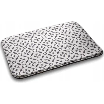 Koupelnová předložka Protiskluzová koupelnová předložka s hnědými vzory