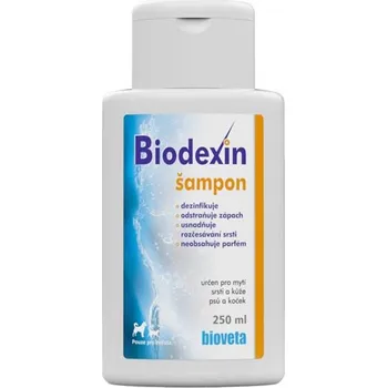 Kosmetika pro psa Bioveta, a.s. Biodexin šampon 250ml