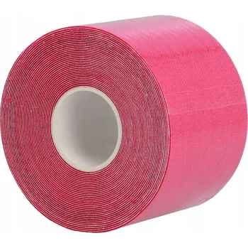 Tejpovací páska Kineziologická tejpovací páska, tejpy 5 cm, 5 metrů růžová