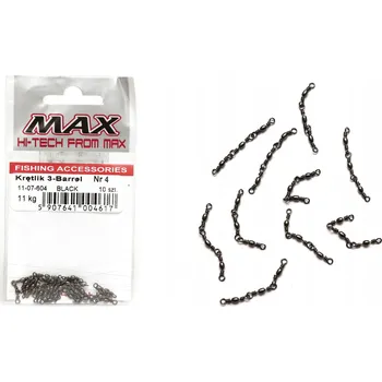 UNIVERZÁLNÍ TROJITÝ OBRATLÍK MAX Č. 5/10 Ks