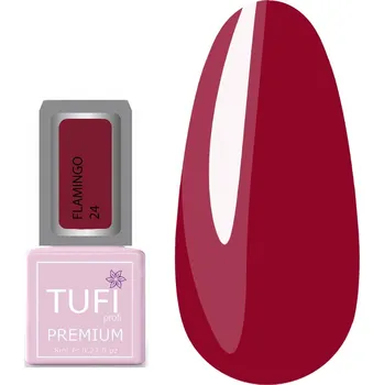 Lak na nehty TUFI profi PREMIUM Flamingo 24 Římská fialová 8 ml hybridní lak