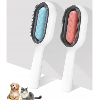 Kartáč pro zvířata SZCZOTKA DLA KOTA PSA WODNA GRZEBIEŃ PRO VYČESÁVÁNÍ SRSTI A ČALOUNĚNÍ