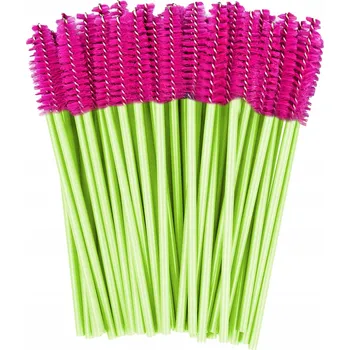 Purelac Kartáček na Řasy a Obočí Spirálka 50 ks - Mátově Růžová