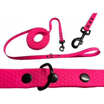 Vodítko pro psa VODÍTKO VODĚODOLNÉ MĚKKÉ TRÉNINKOVÉ BIOTHANE PVC PRO VELKÉHO PSA 20M 20MM