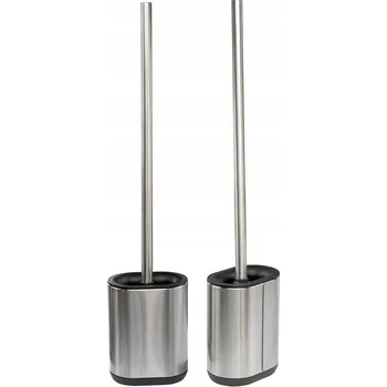 WC štětka Moderní stojací WC štětka z nerezové oceli.