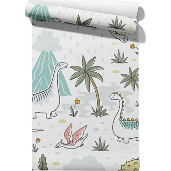 Tapeta Vliesová tapeta dětská Dinosauři role 50 cm x 6,1 m