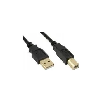 Datový kabel MicroConnect USB 2.0 Kabel A-B 3m Pozlacené konektory