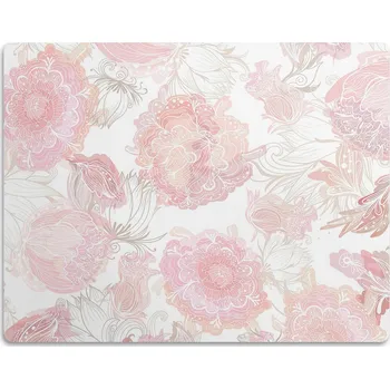 Pelíšek pro psa Voděodolná podložka pro psy a kočky Květiny 45x35 cm