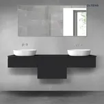 Oltens Vernal sada koupelnového nábytku 180 cm s horní deskou, matná černá 68488300