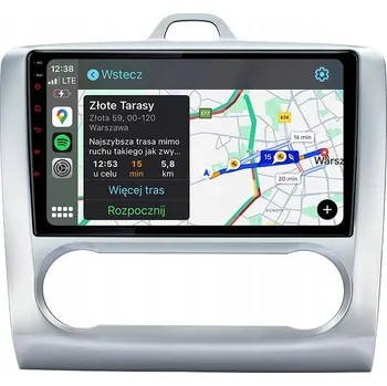Autorádio NEJNOVĚJŠÍ ANDROID AUTORÁDIO S NAVIGACÍ A CARPLAY PRO FORD FOCUS MK2