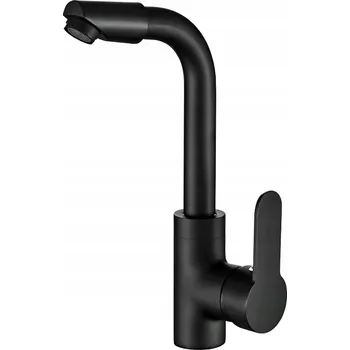 Vodovodní baterie Stojánková umyvadlová baterie Focus Sanitar Focus černá