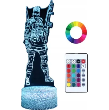 Lampička Plexido vícebarevná Noční lampa