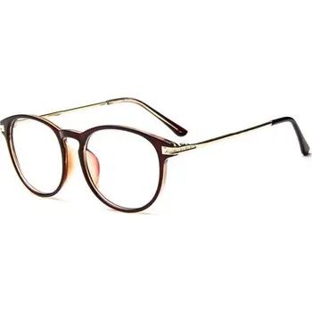 Brýlová obroučka Brýle proti modrému světlu - Hnědé