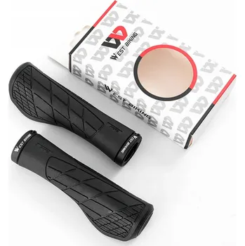 grip WESTBIKING Ergonomické gripy s povrchem 133 mm / 128 g ČERNÉ
