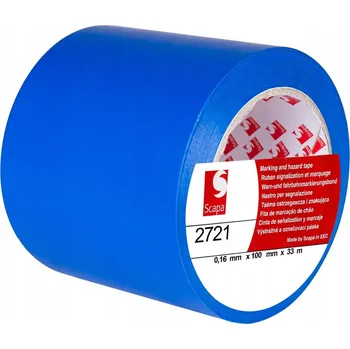 Lepicí páska Výstražná značkovací páska 100mm/33 modrá