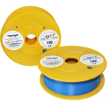 elektrický kabel Kabel LGY/H05V-K 0,50 mm2 100 m Modrý