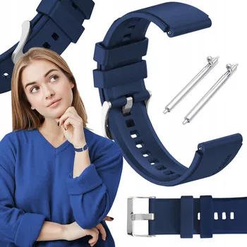 Příslušenství k chytrým hodinkám Řemínek pro Huawei Watch GT 3 46mm Active chytré hodinky tmavě modrý řemínek 22mm