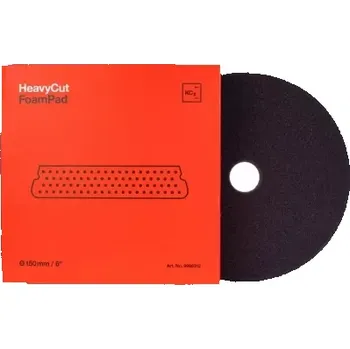 Lešticí kotouč Koch Chemie Heavy Cut Foam Pad - Leštící kotouč červený 150 x 25 mm