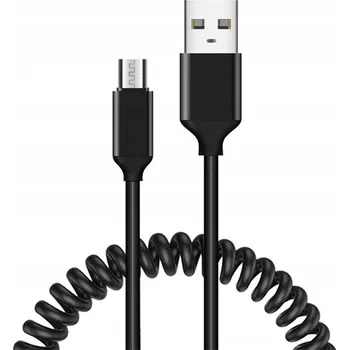 Datový kabel Kabel Toptel USB - microUSB typ B, 1 m, černý