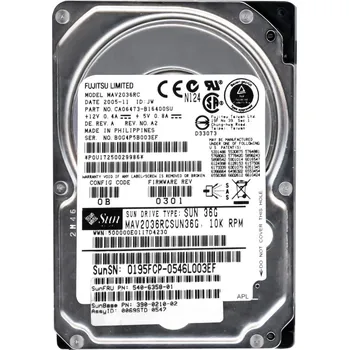 Interní pevný disk SUN 540-6358-01 36 GB 10K 8 MB SAS 2.5" MAV2036RCSUN36G