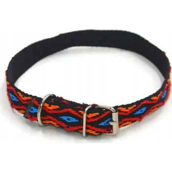 Obojek pro psa Silný obojek pro psa s rombovým vzorem 20mm Kovová spona