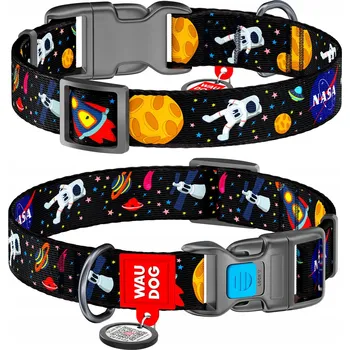 Obojek pro psa WAUDOG nylonový obojek pro psa NASA XS 23-35 cm