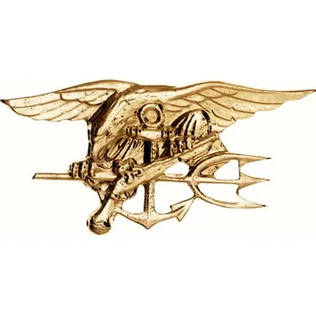 Odznak NAVY SEALS ZLATÝ (Odznak NAVY SEALS ZLATÝ)