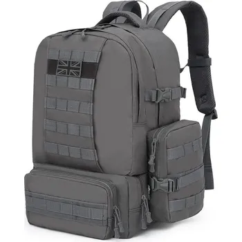 turistický batoh Batoh Expedition MOLLE 50 litrů ŠEDÝ (Batoh Expedition MOLLE 50 litrů ŠEDÝ)