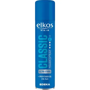 Stylingový přípravek Elkos Classic lak na vlasy s ultra silnou fixací 300ml Neměcko