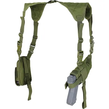 Příslušenství pro sportovní střelbu Pouzdro podpažní pistolové UNI horizontální ZELENÉ (Pouzdro podpažní pistolové UNI horizontální ZELENÉ)