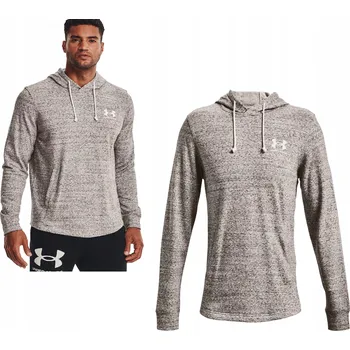 Pánská mikina PÁNSKÁ MIKINA UNDER ARMOUR S KAPUCÍ ŠEDÁ 3XL