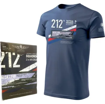 Triko AERO L-159 ALCA TRICOLOR MODRÉ vel. M (Triko AERO L-159 ALCA TRICOLOR MODRÉ vel. M)