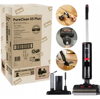 Vysavač Tyčový vysavač s mopem Vileda PureClean S5 Plus - bezdrátový