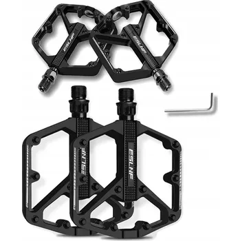 Pedál na kolo Platformové pedály na kolo z hliníku, ultra lehké - 375 g, 4 ložiska, MTB