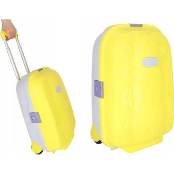 Zutto Tvrdý kabinový kufr malý plast KX3964_2 18 l