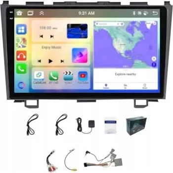 Autorádio AUTORÁDIO S NAVIGACÍ CARPLAY GPS HONDA CRV 2007-2011 ANDROID BT WIFI 4GB 64GB