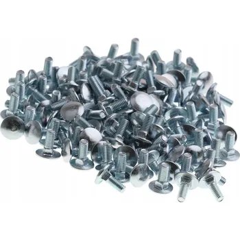 Šroub ZÁMKOVÝ TRUHLÁŘSKÝ ŠROUB M6 x 16 mm POZINK 1 kg