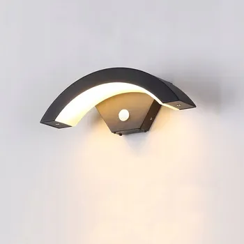 Venkovní osvětlení 18W Venkovní nástěnné svítidlo LED fasádní zahradní IP65 s pohybovým senzorem